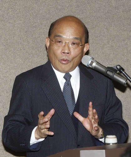 蘇貞昌談《我是歌手》:警惕大陸入島入戶入腦