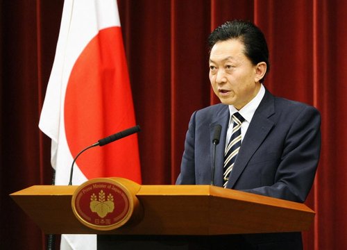 鳩山由紀夫再次訪華 稱日須停止在釣魚島挑釁