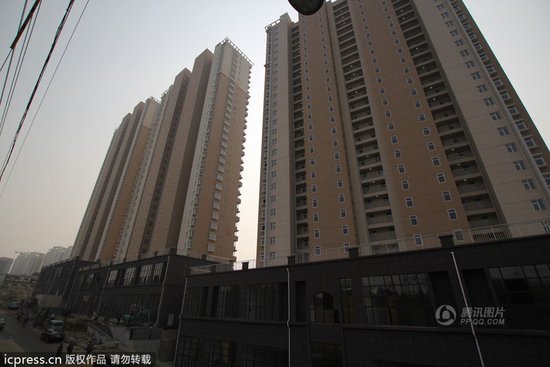 青島回應經適房墻體畫假窗:對住戶沒有影響