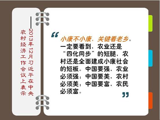 習近平談三農:端牢“飯碗” 推進農業強農民富