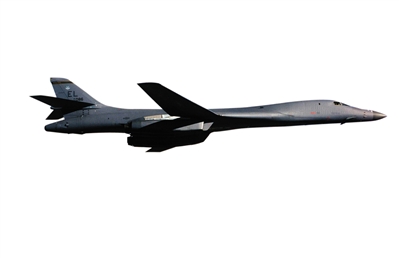原文配圖:B-1轟炸機。