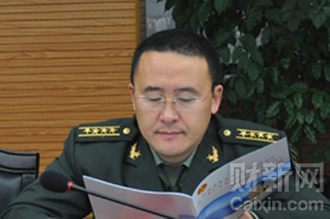 資料圖:浙江省軍區(qū)政治部主任郭正鋼。