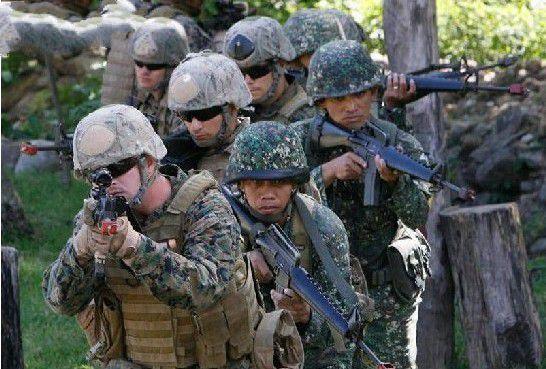 美菲軍演地點鄰南海爭議海域 或致周邊局勢動蕩