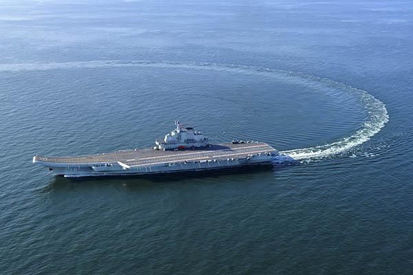 中國否認“軍事介入敘利亞”:遼寧艦處實驗階段