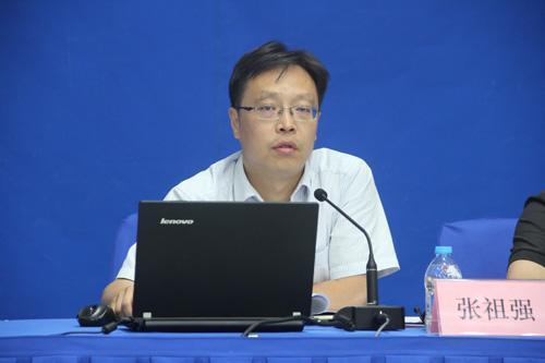 中國(guó)氣象局應(yīng)急減災(zāi)與公共服務(wù)司司長(zhǎng)張祖強(qiáng)。李響 攝影
