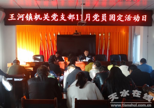 王河鎮機關黨支部11月份“黨員固定活動日”.JPG