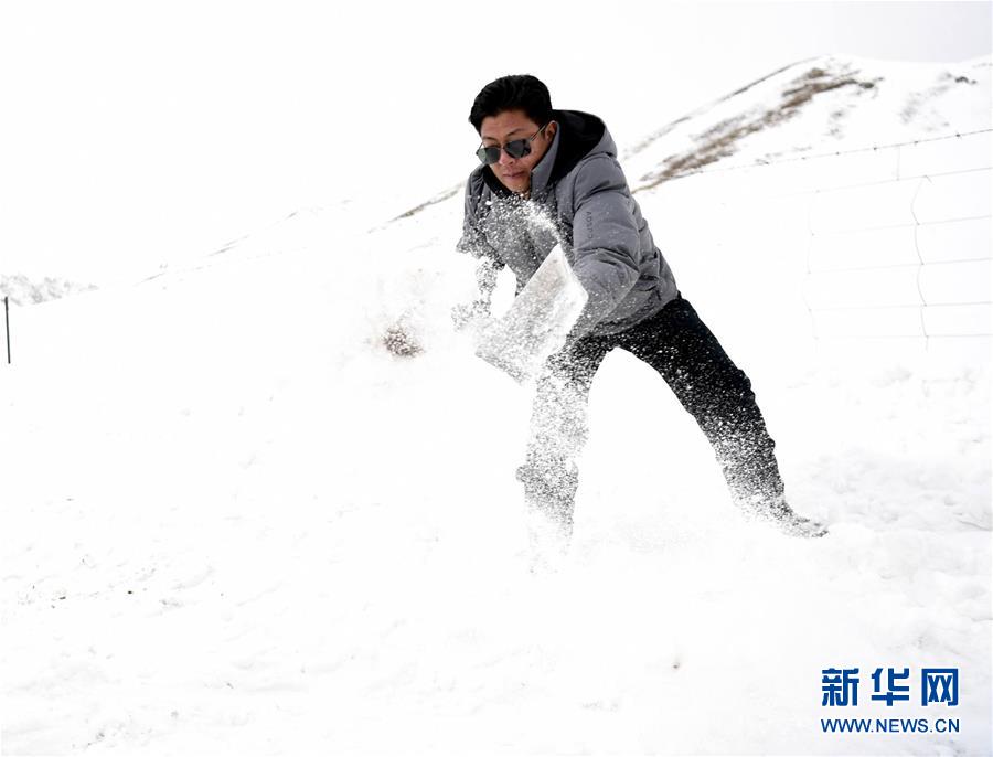 (新華全媒頭條·圖文互動)(2)風雪中傳遞溫暖的力量——記青海干部群眾抗擊玉樹雪災